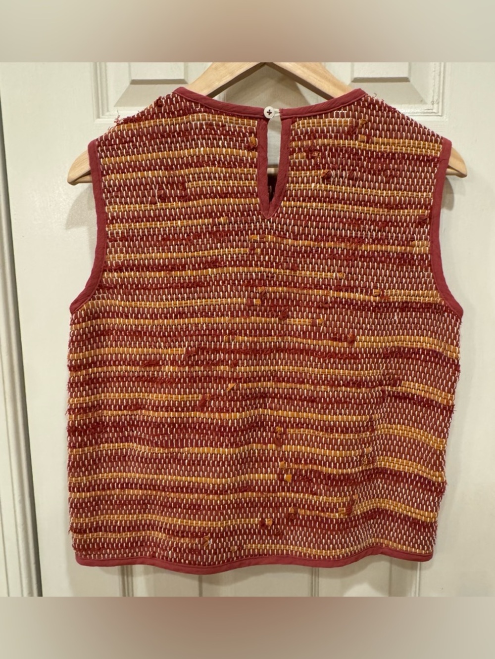 Tonlé srey handwoven crop tank top - Picture 4 of 5